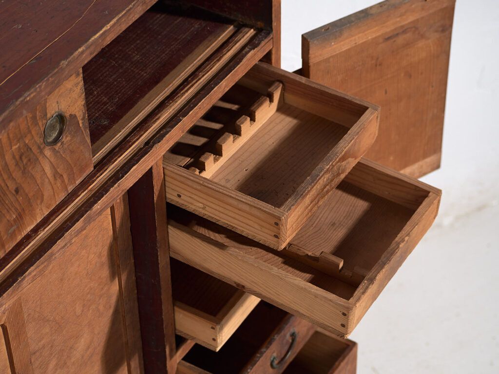 Antique Japanese Storage Chest – Meiji Period (C.1868 1912) #48 photo Furniture