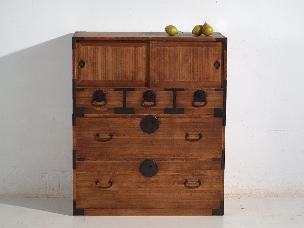 Furniture Antique Japanese Tansu – Showa Period (C.1927) #55 photo