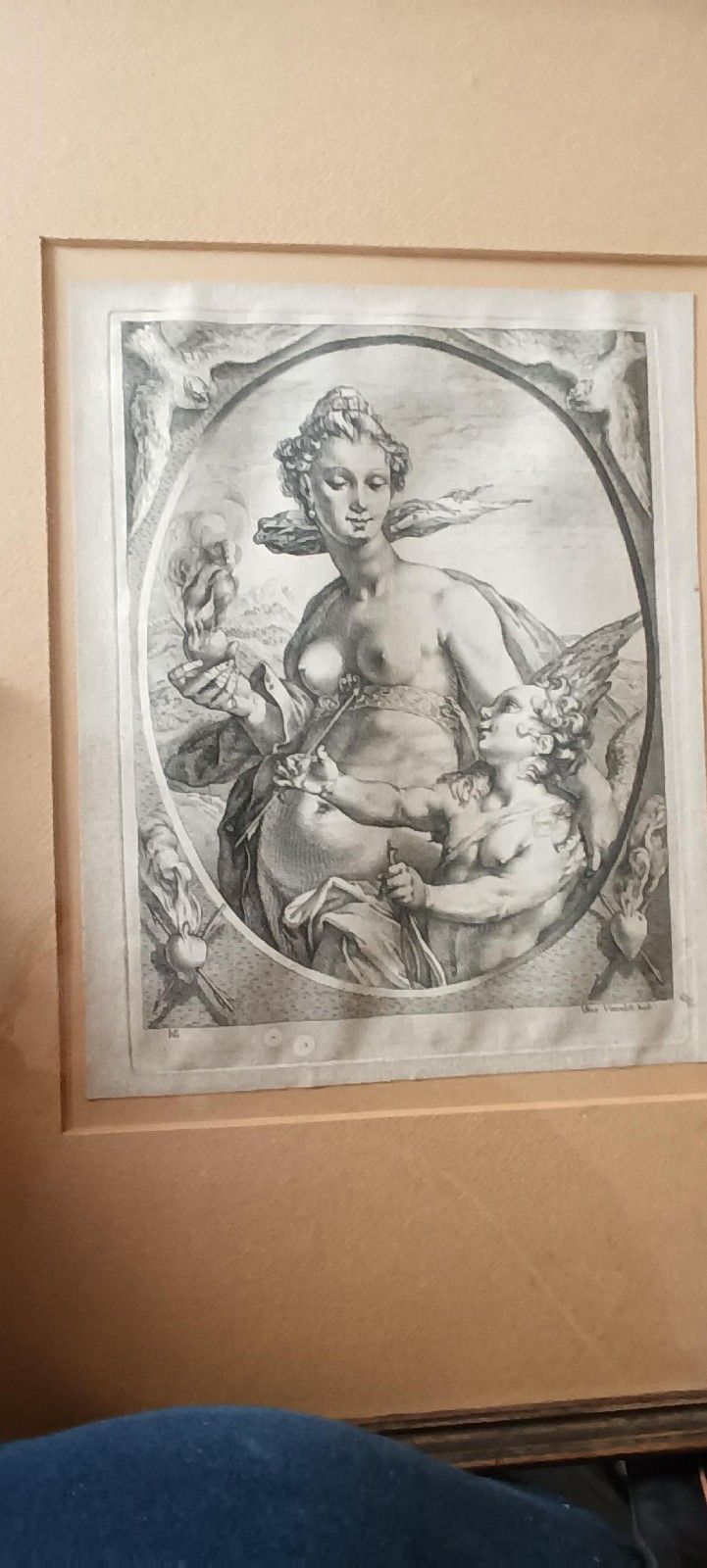 Engraving Vincenzo Vangelisti (1740 1798) By Goltzius, Hendrick photo 138.0