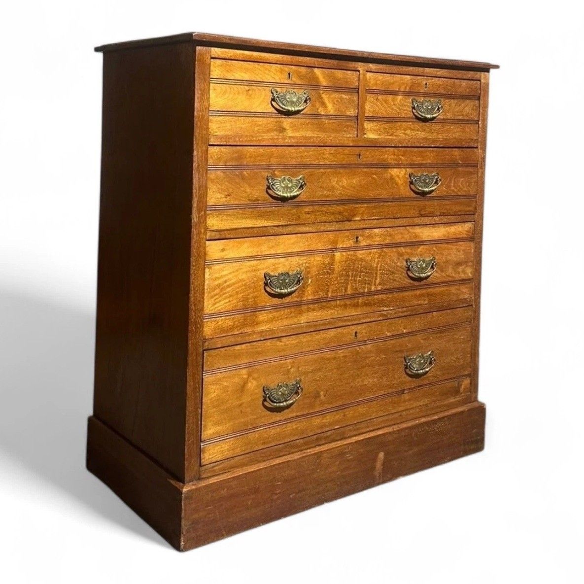 Antique Walnut Chest Of Drawers C1910 Superior Quality