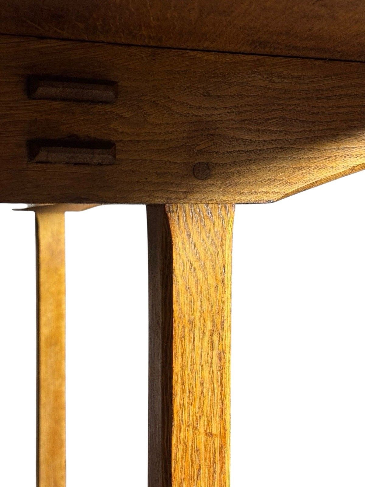 Arts And Crafts Golden Oak Refectory Table Dining Table Cotsworld School C1920s photo Furniture