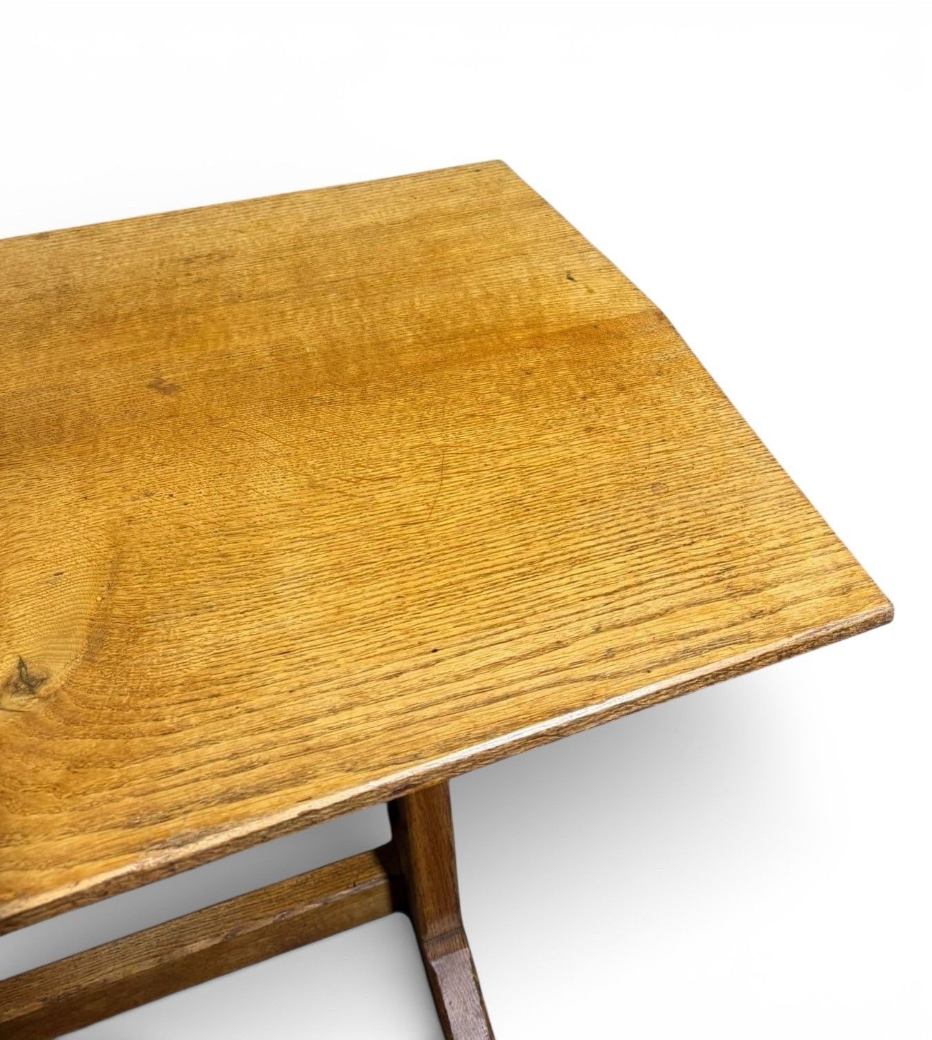 photo buy Arts And Crafts Golden Oak Refectory Table Dining Table Cotsworld School C1920s