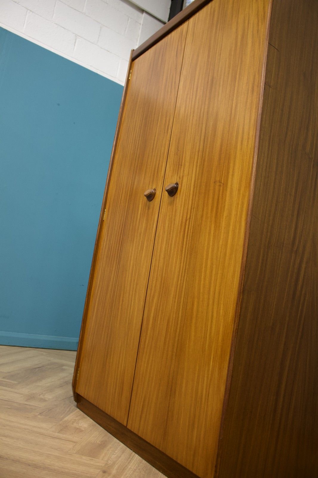 Mid Century Teak Wardrobe From White And Newton, 1960s #1687 photo 499.0