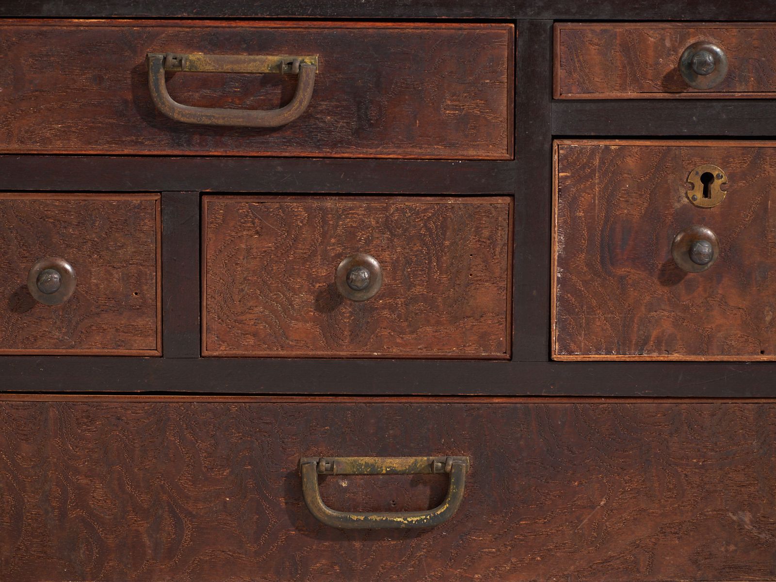 Small Antique Japanese Tansu – Taishō / Showa Period (C.1868 1926) #99 photo buy