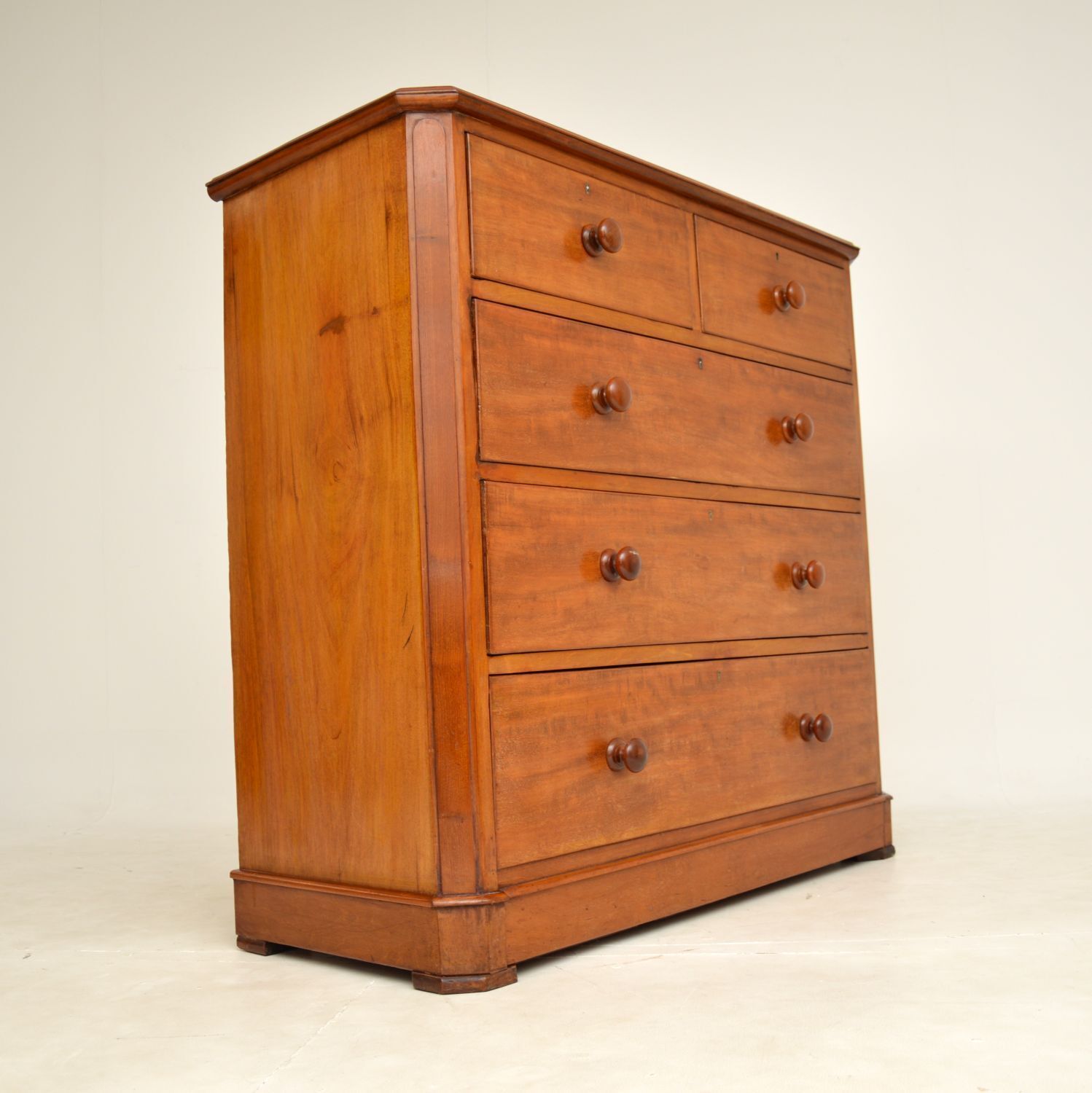 Large Antique Victorian Mahogany Chest Of Drawers photo 1430.0