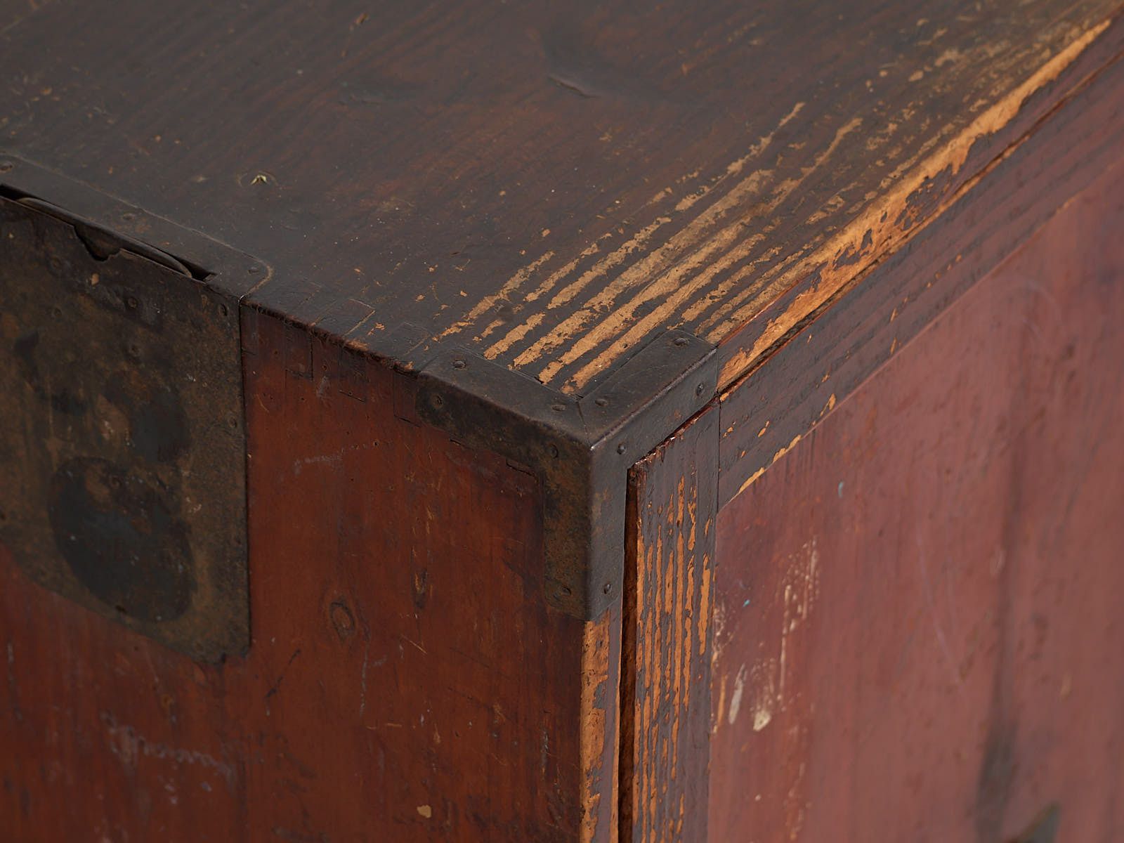 Small Antique Japanese Cupboard – Meiji / Taishō Period (C.1890 1926) #68 photo furniture