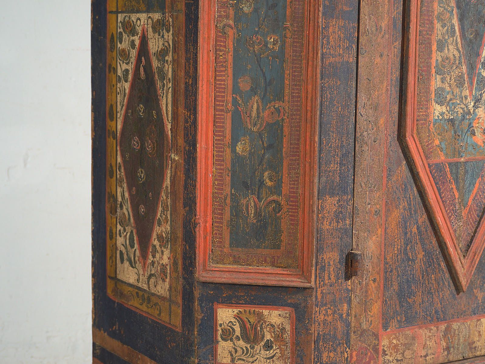 Austrian Painted Wardrobe – Late 18th – Early 19th Century (C.1780 1820) photo for sale