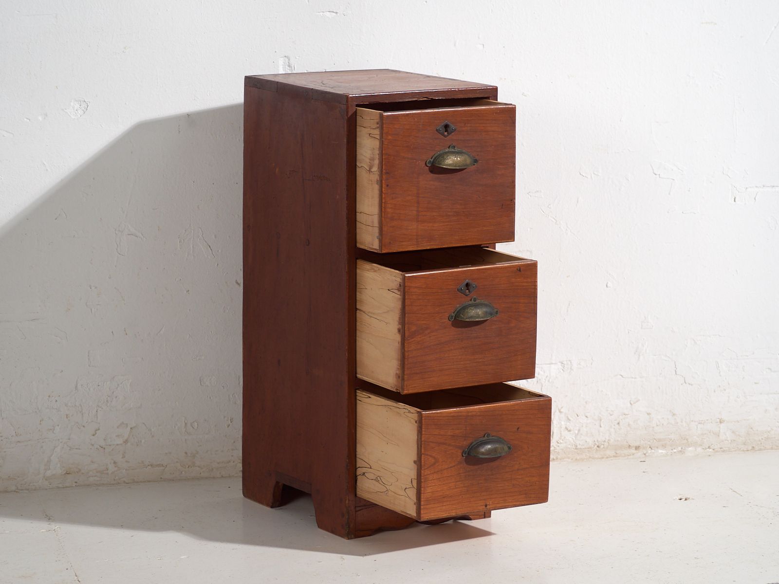 Small Antique Japanese File Cabinet – Showa Period (C.1950 1979) #89 photo for sale