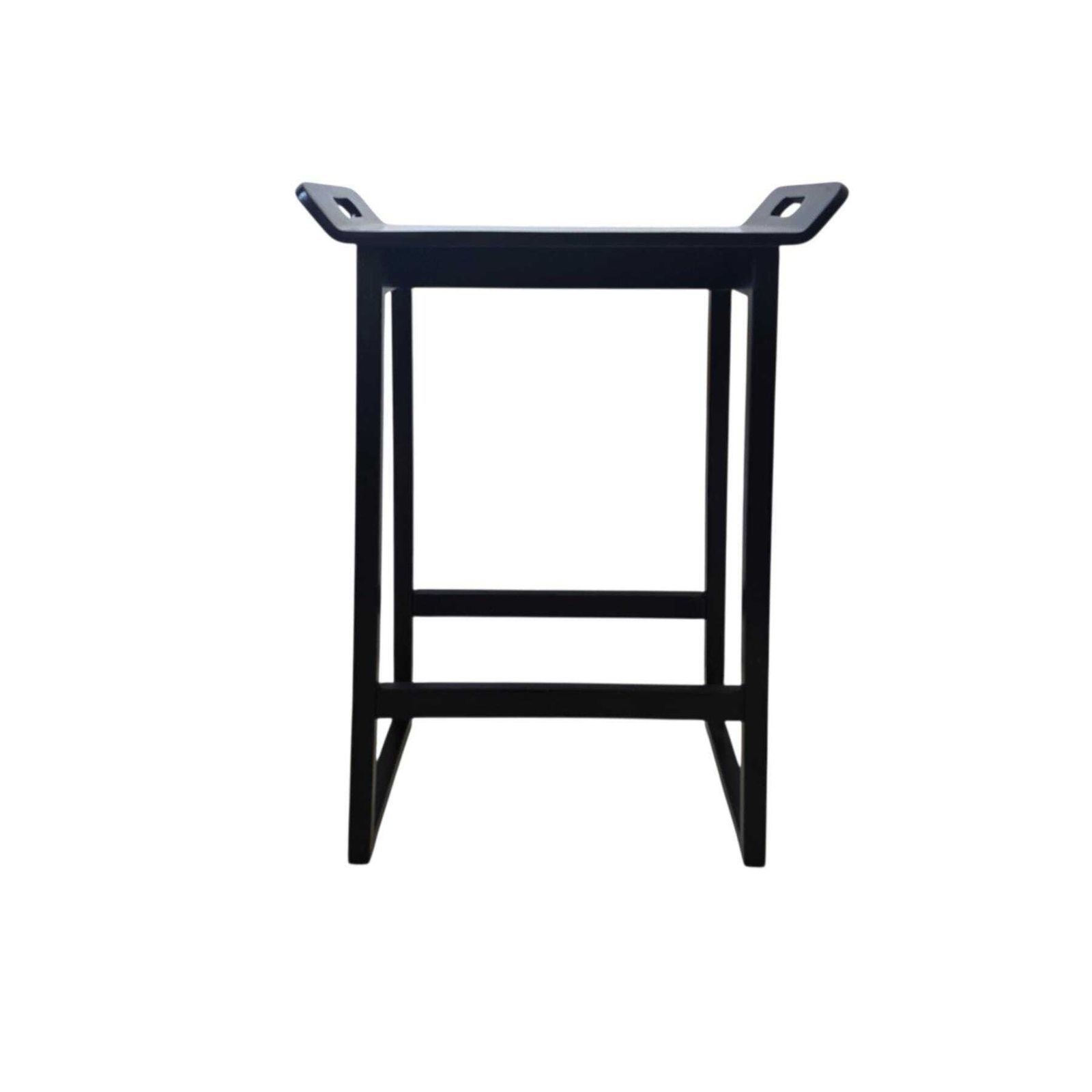 Vintage Wooden Bar Stool / Table Malte Ikea 90s photo 197.0