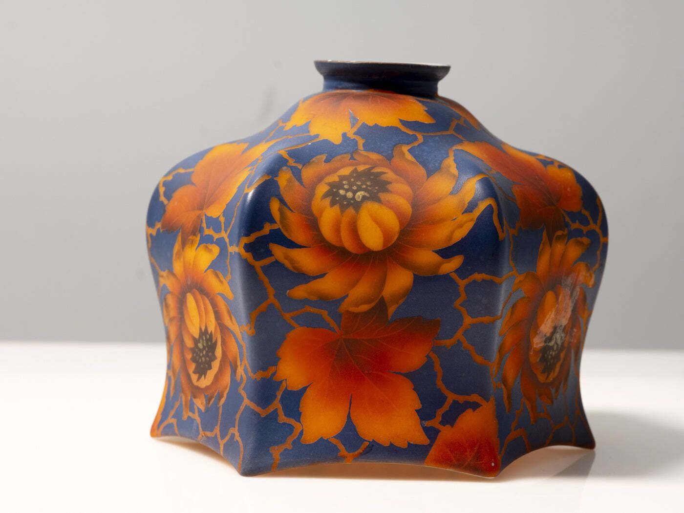 photo for sale Hanglamp Met Glazen Lampenkap, Jaren 1920