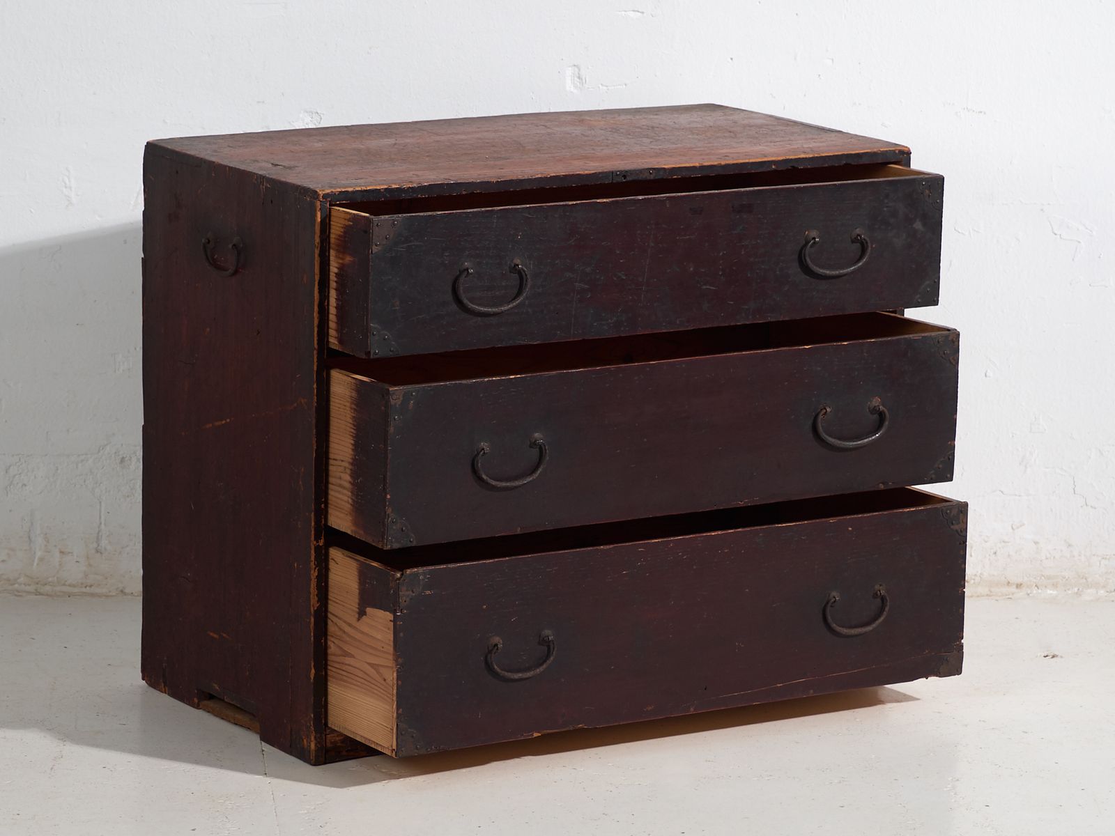 Antique Japanese Chest Of Drawers – Meiji / Taishō Period (C.1868 1926) #18 photo for sale