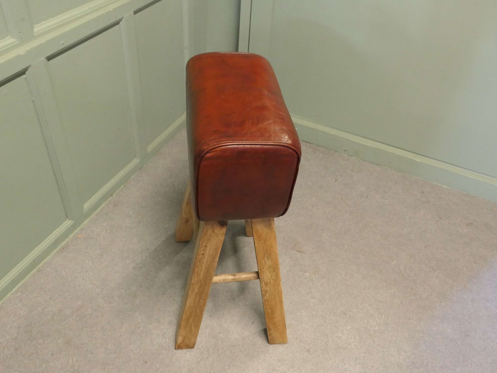 Quirky Bar Or Kitchen Stool Pommel Horse photo for sale