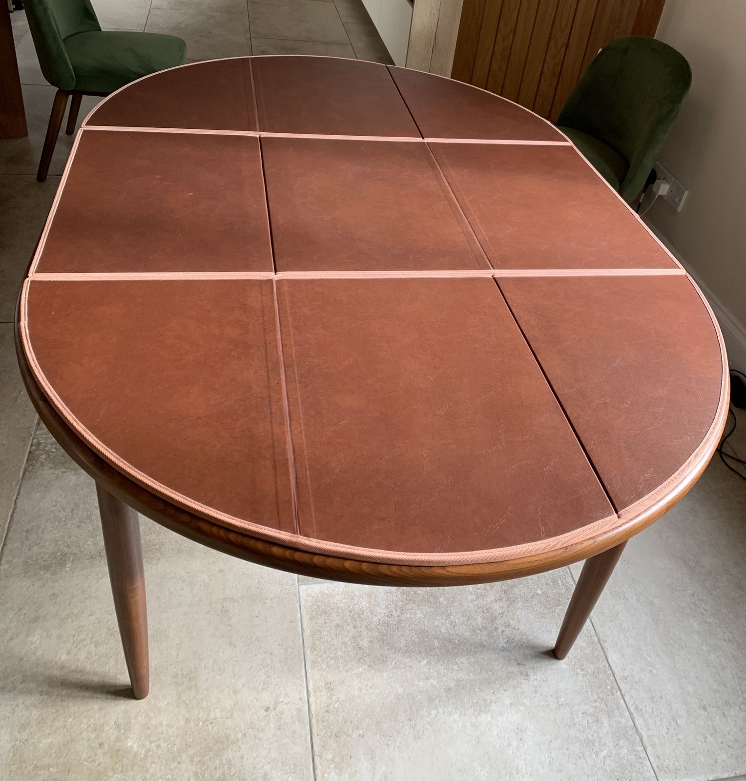 Mid Century Modern Dining Table And 6 Chairs Extending G Plan Teak photo for sale