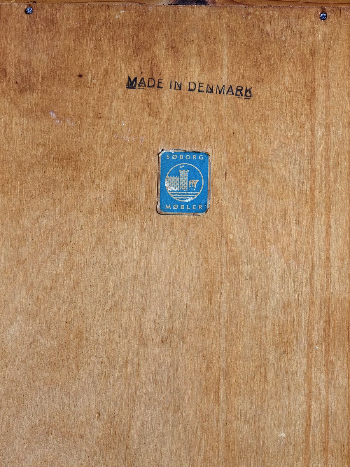 photo vintage Model 133 Chest With Secrétaire By Børge Mogensen For Søborg Møbelfabrik, 1950s,