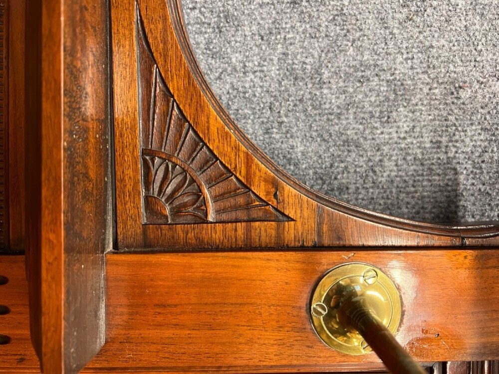 Impressive Good Quality Walnut Hall Stand photo Furniture