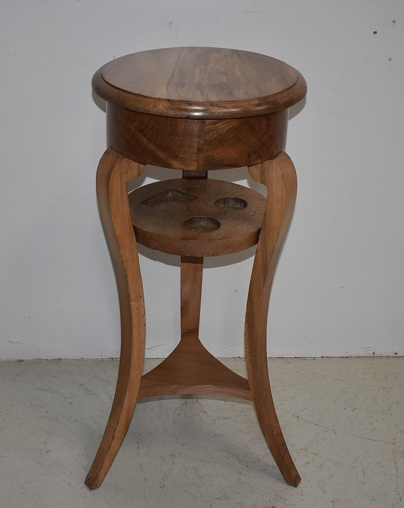 Walnut Restoration Saddle 19th photo vintage