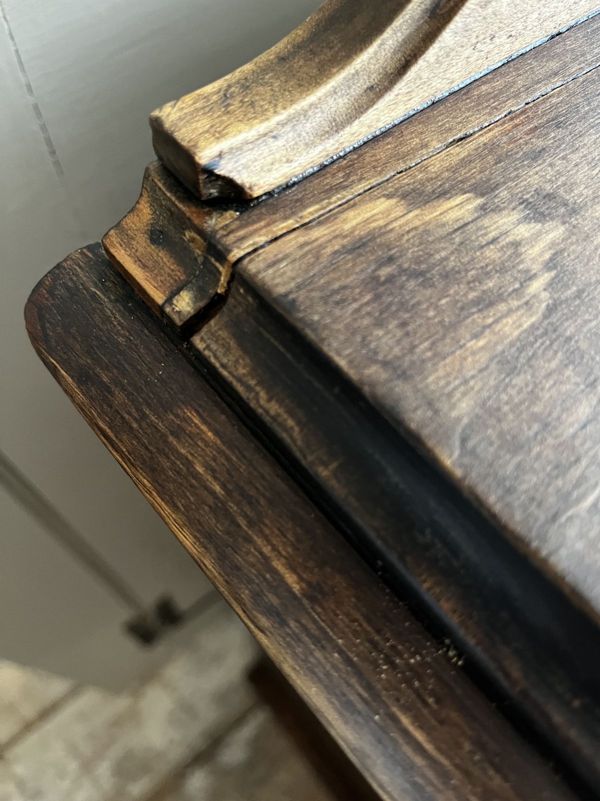A Deep Victorian Aesthetic Movement Cupboard With Drawer photo for sale