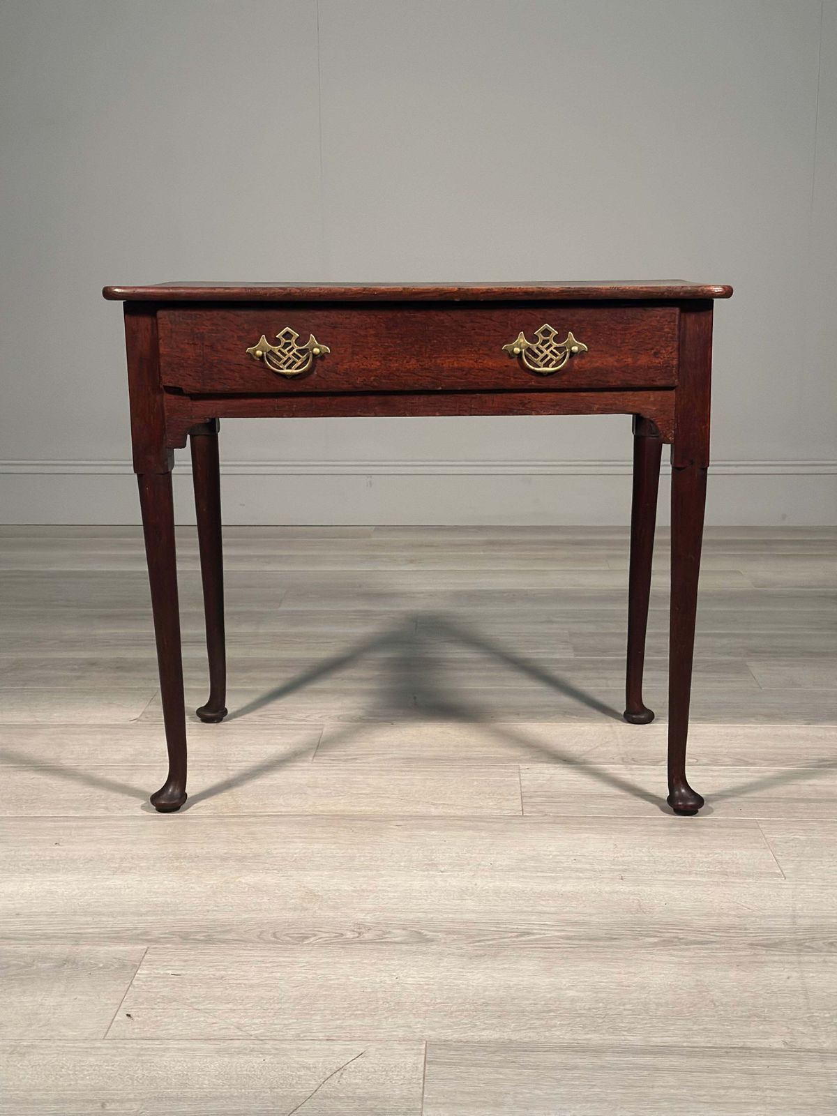 Georgian Oak Side Table C.1780 photo for sale