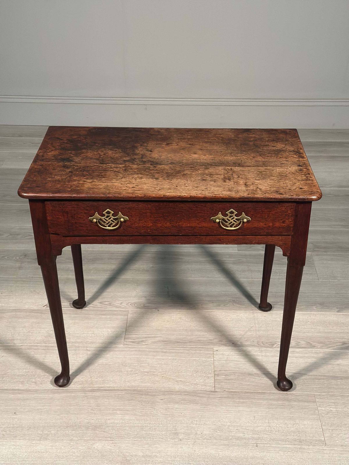 Georgian Oak Side Table C.1780 photo Furniture