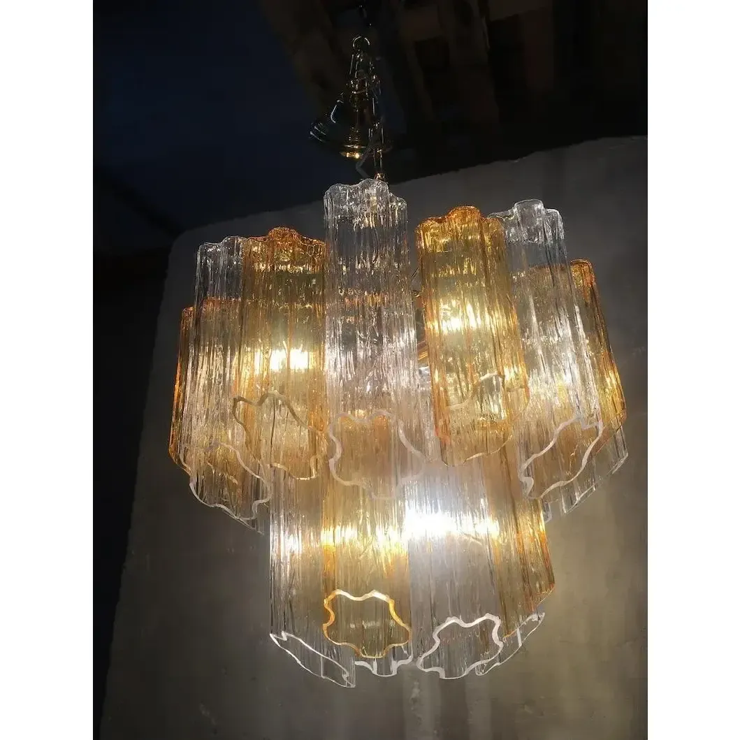 Striking Contemporary Murano Glass Sputnik Chandelier In Multicolor, Inspired By Mazzega Style photo 6062.0