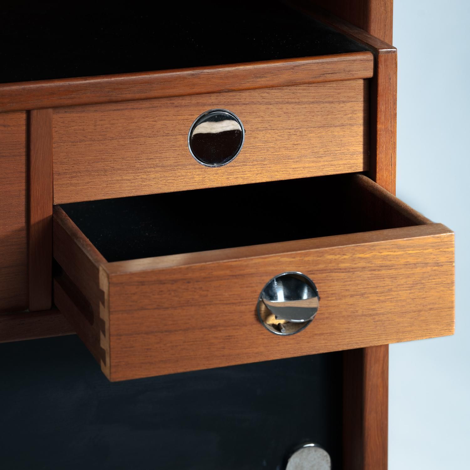 Erik Buch Boomerang Dry Bar Cabinet In Teak For Dyrlund, 1960s photo buy