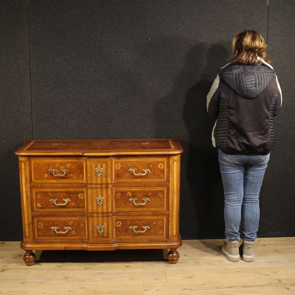 20th Century Italian Inlaid Chest Of Drawers photo for sale