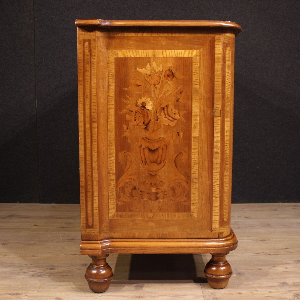 4350.0 20th Century Italian Inlaid Chest Of Drawers photo