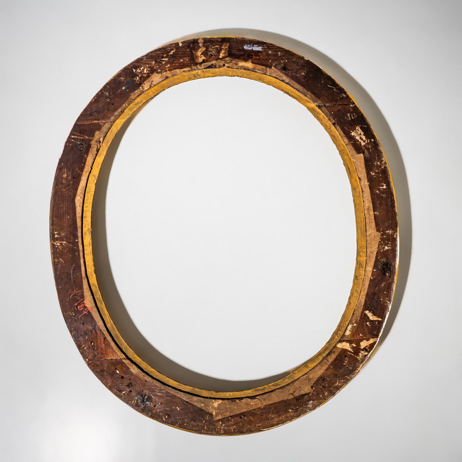 Home Decor Oval Gilt Louis XV Stucco Frame, France, 18th Century photo