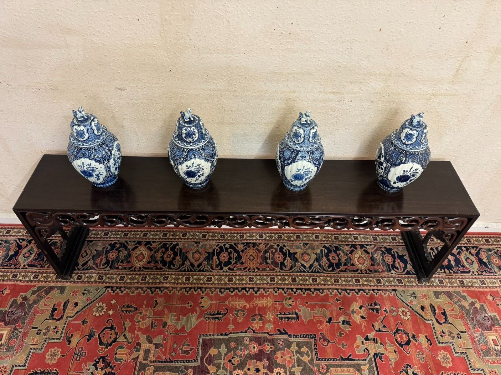 Fabulous Quality Chinese Paduk Wood Window Seat/Bench photo vinterior