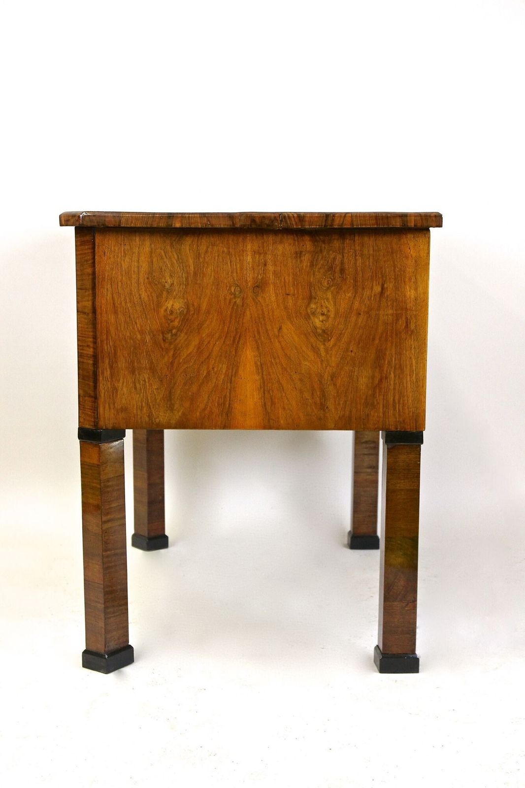 photo buy 19th Century Biedermeier Writing Desk, Nutwood, Austria Circa 1830