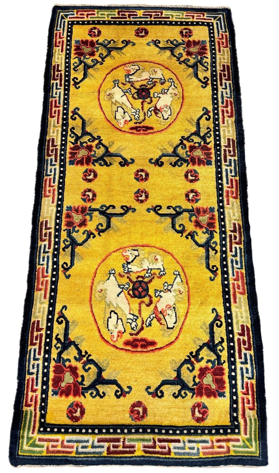 Antique Chinese Ningxia Rug 1.70m X 0.77m photo furniture
