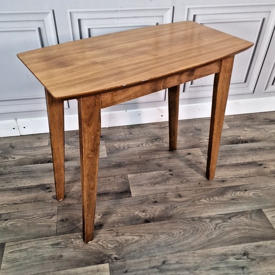 Retro Side Coffee Table – Simple Utility Design – Mid Century Vintage Wooden Mcm photo furniture