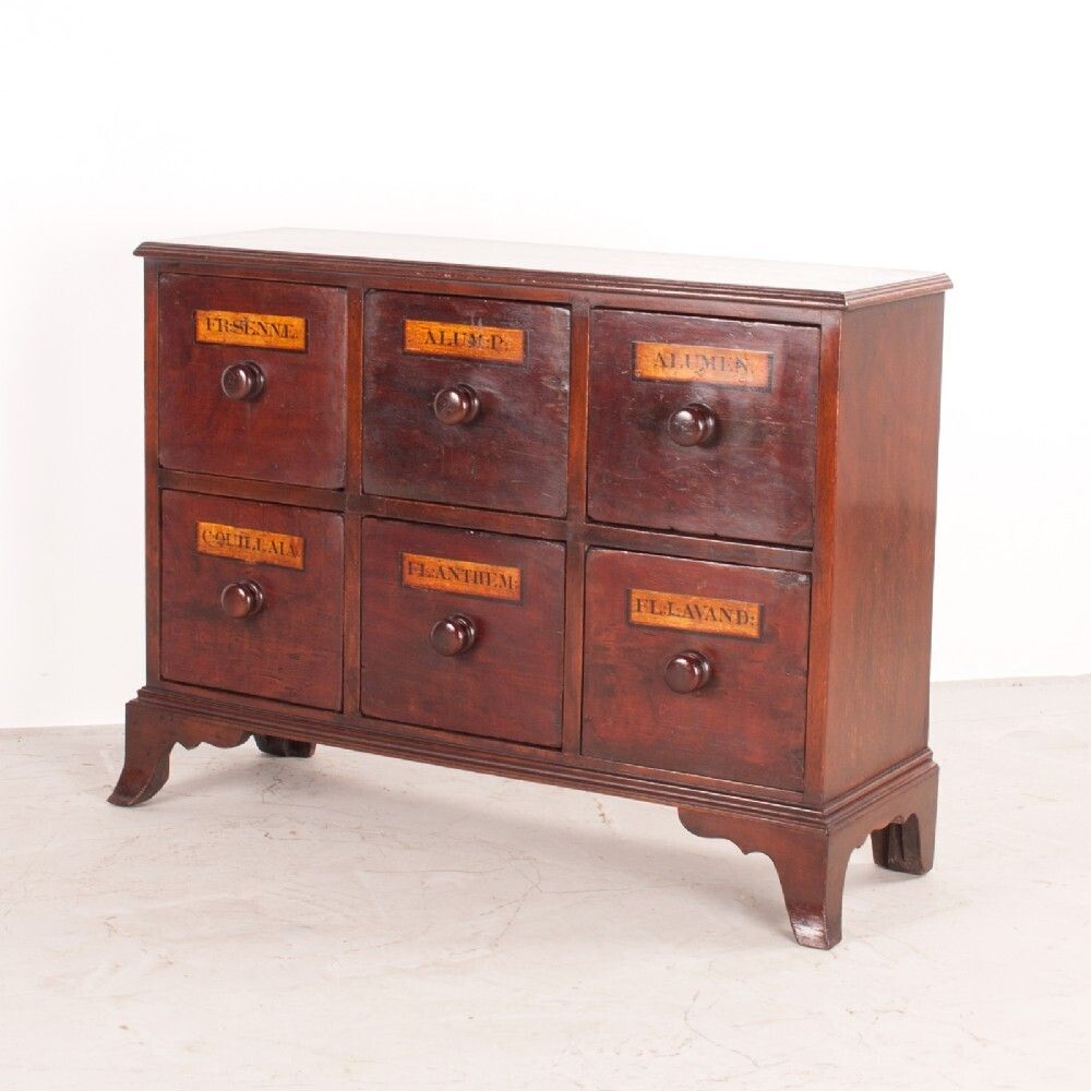 Chemist's Apothecary Chest Of Drawers photo furniture