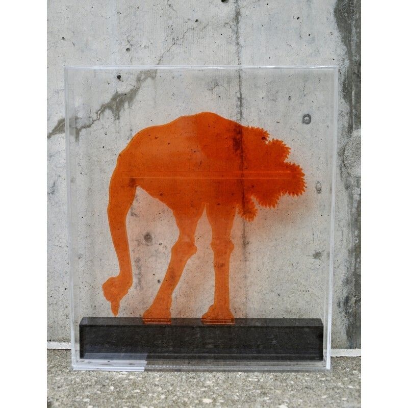 Perspex Sculpture By Gino Marotta