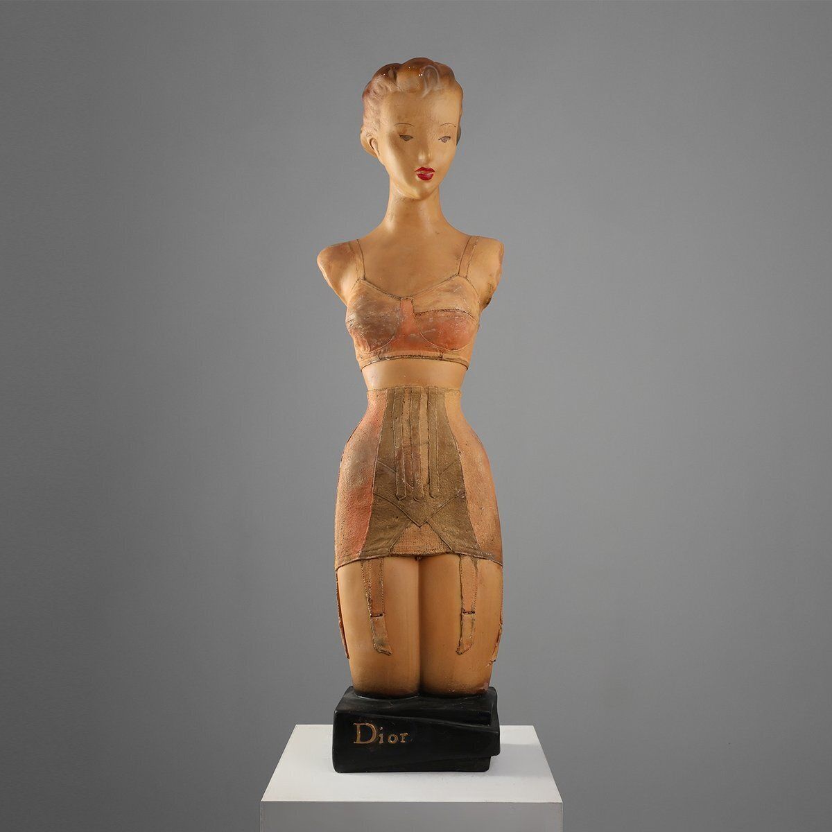 Large Art Deco Display Sculpture By Novita For Dior, France, 1920s