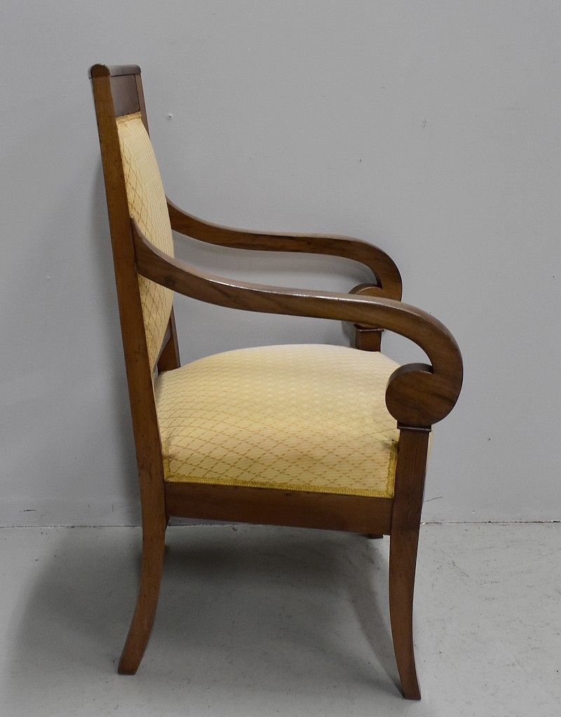 Restoration Armchair Walnut 19th photo furniture