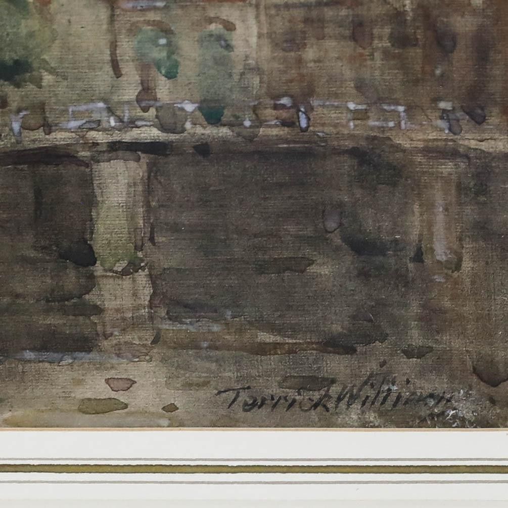 Terrick Williams Ra (1860 1936) Framed Watercolour, Leyden, Holland photo 550.0