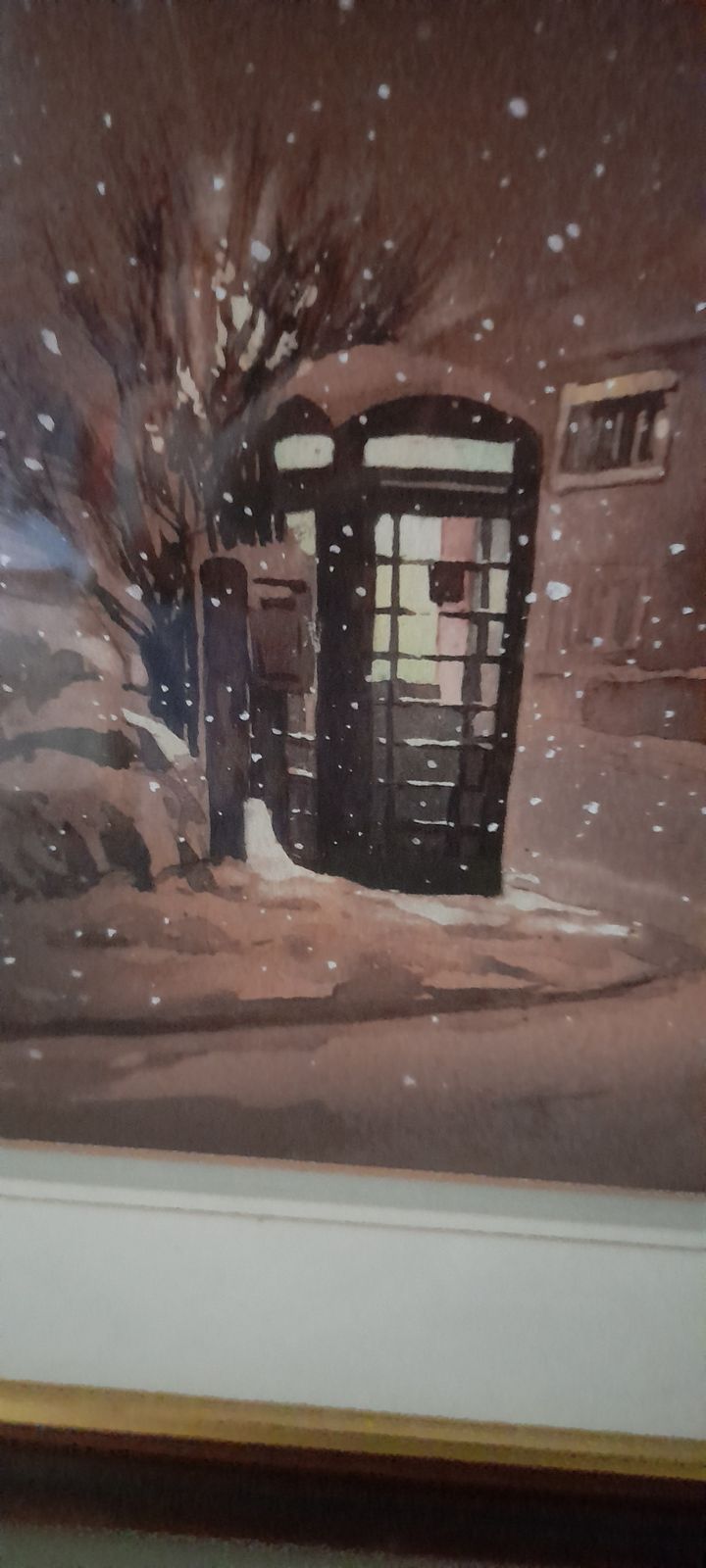 Beautiful Original By Robert (Bob) Littleford. Renowned Saddleworth Artist