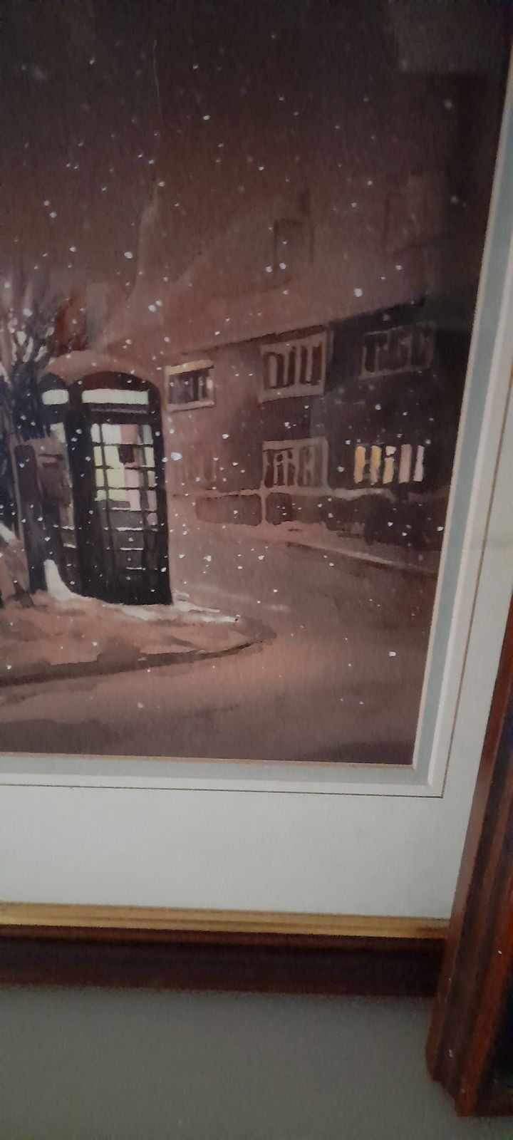 Beautiful Original By Robert (Bob) Littleford. Renowned Saddleworth Artist photo Art