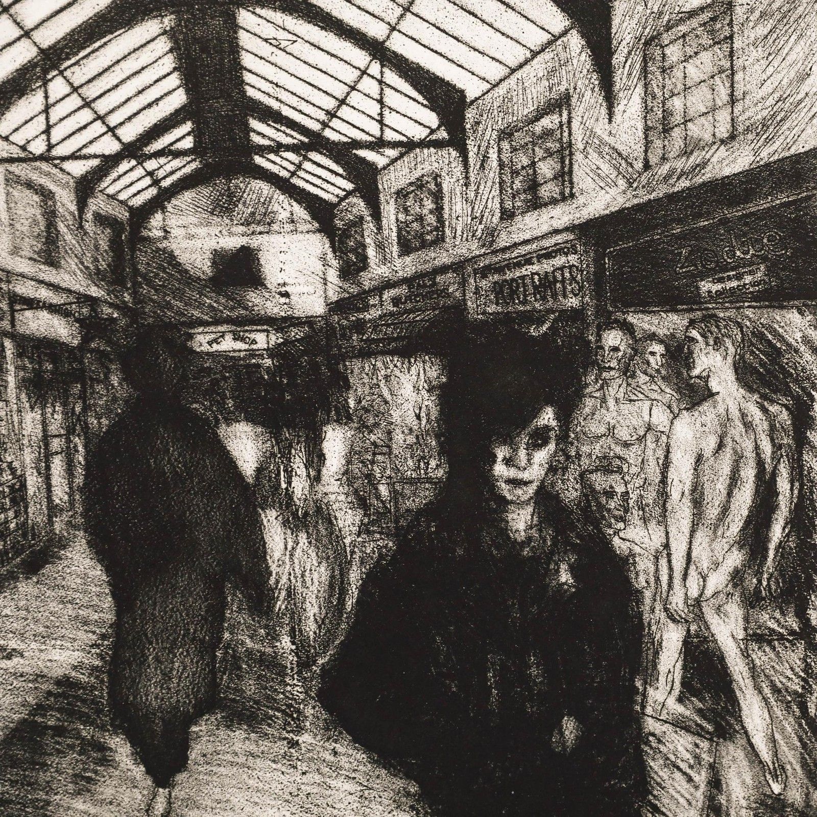 Toni Martina Re (1956 2017) 20th Century Etching, 5th Avenue Brixton photo 175.0