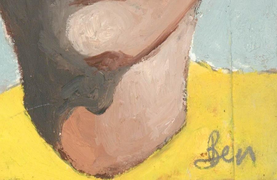Ben Carrivick Contemporary Oil, Lady In Yellow photo 175.0