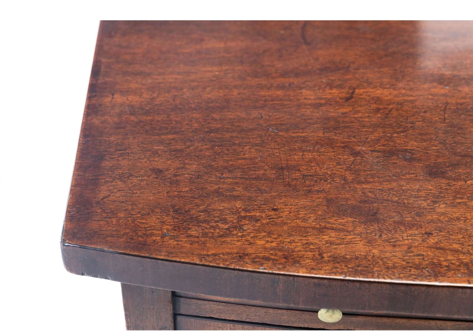 photo furniture Good George III Mahogany Bow Fronted Sideboard