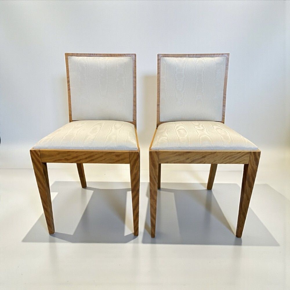 Pair Of Art Deco Side/Bedroom Chairs photo for sale