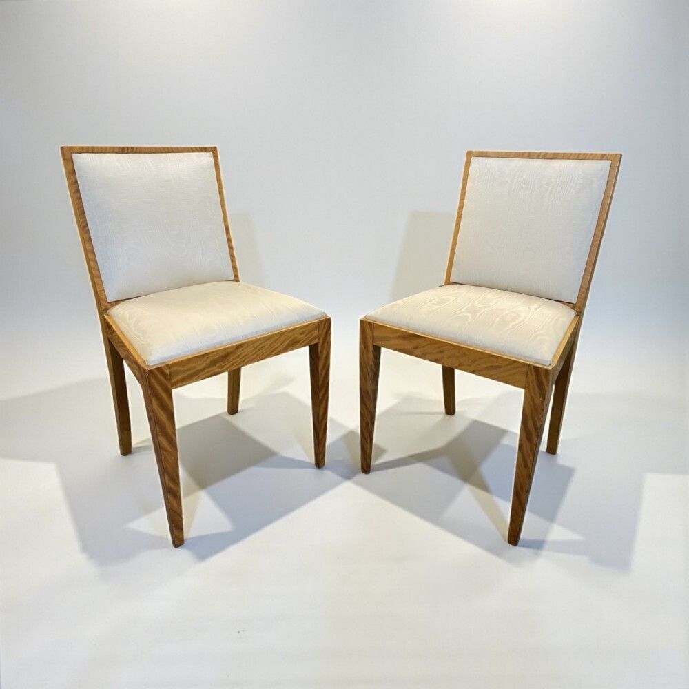 Pair Of Art Deco Side/Bedroom Chairs photo Furniture
