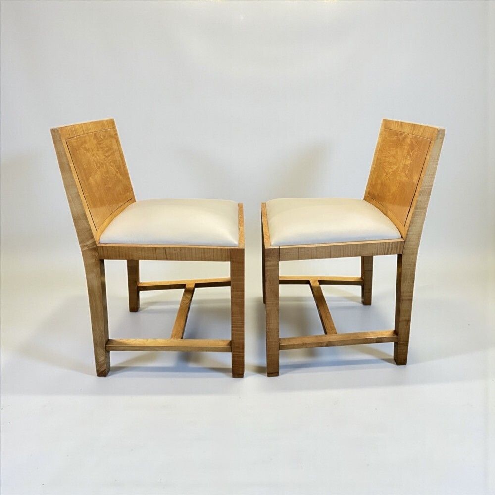 Pair Of Heals Art Deco Bedroom Chairs photo vinterior