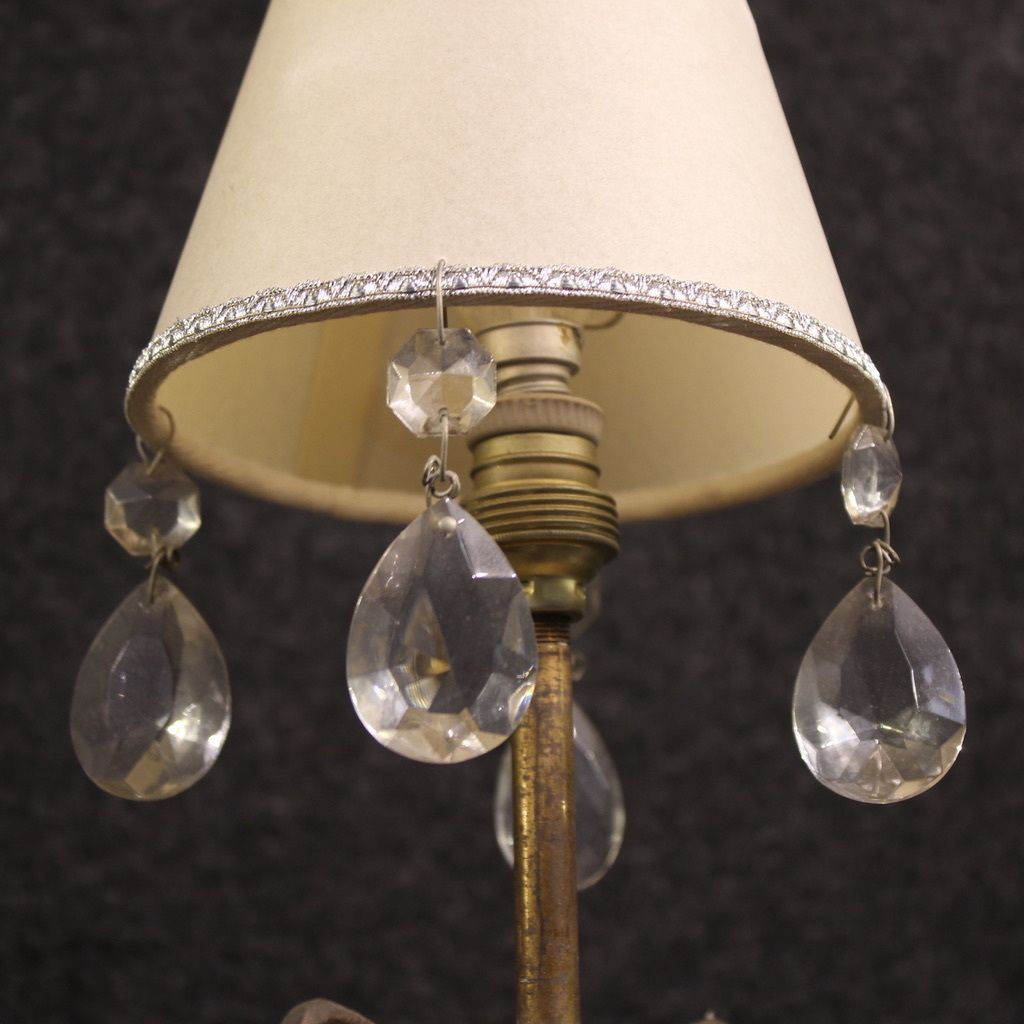 850.0 20th Century Italian Lamp Stamped Bragalini Bologna photo