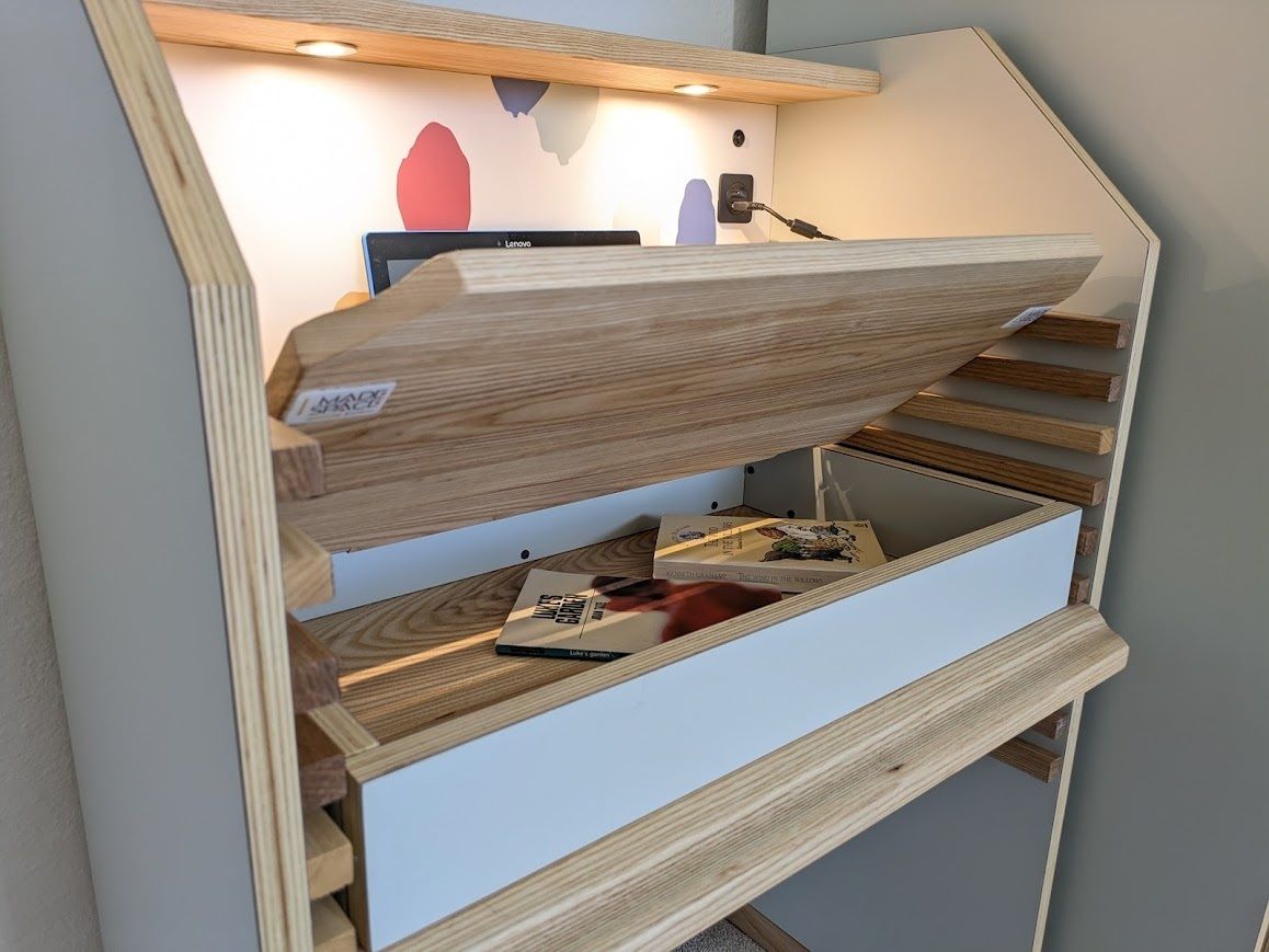 Handmade Adjustable Children’s Desk – Exhibition Quality photo for sale