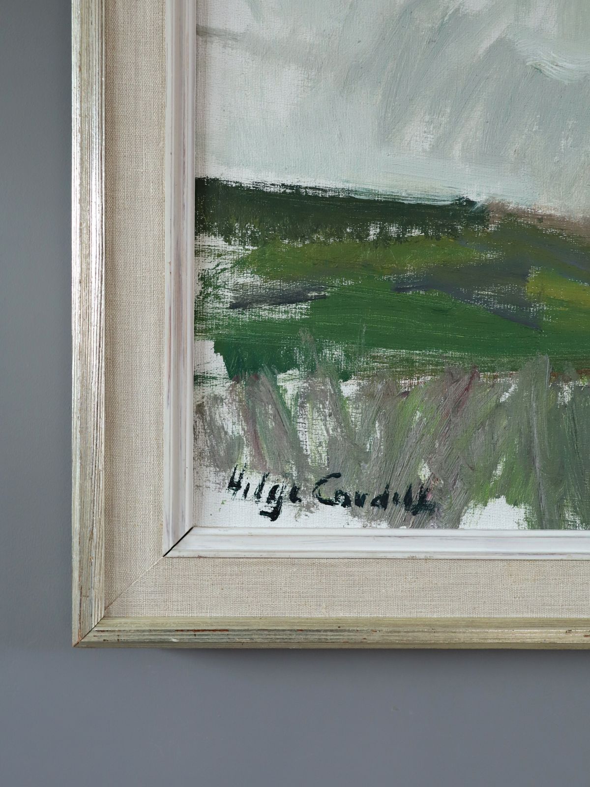 Earth And Air Oil Painting, Modernist photo 501.0