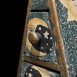Vintage 90’s Table Top Trinket Drawers Celestial Lunar Sun & Moon photo 65.0