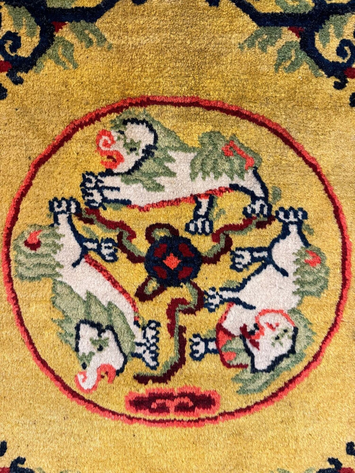 photo for sale Antique Chinese Ningxia Rug 1.68m X 0.76m